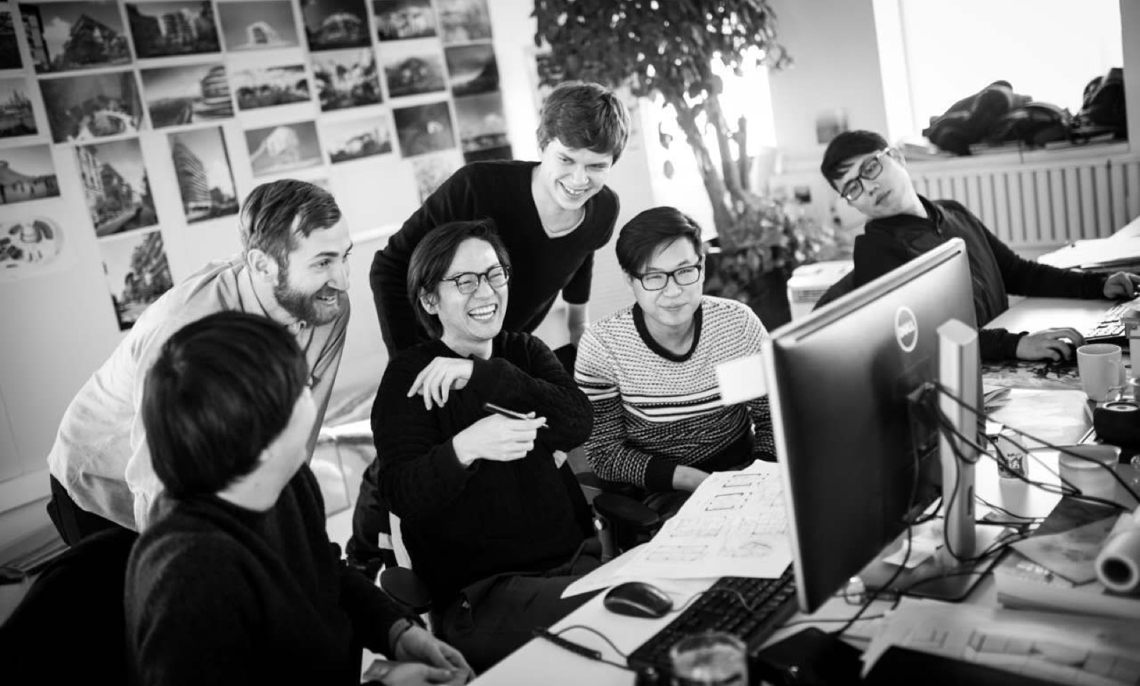 Tomasz Czarnecki with the MAD Architects team